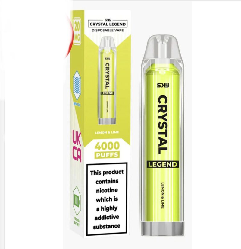 Crystal Legend 4000 Puffs Disposable Vape FREE SHIPPING